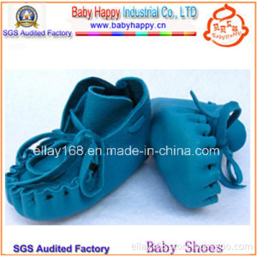 Guangzhou Factory Wholesale Cheap Soft Leather Baby Shoes